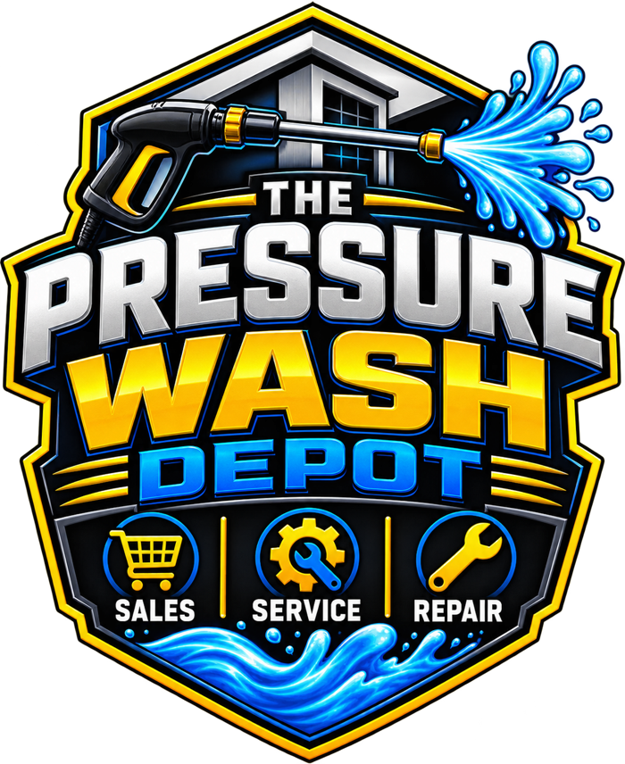 The Pressure Wash Depot badge: sales, service, repair
